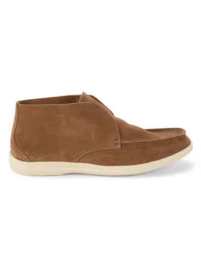 Johnston & Murphy Men's Marlow Suede Chukka Boots In Taupe