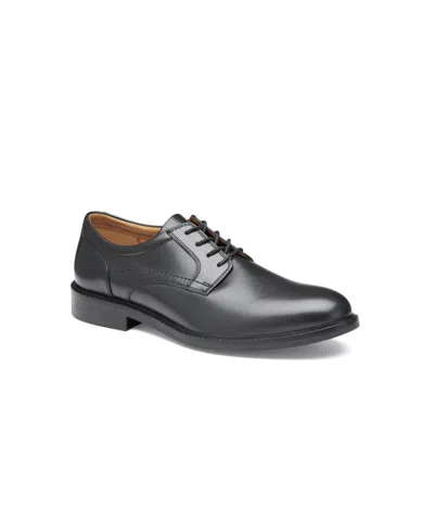 Johnston & Murphy Men's Mason Plain Toe Shoes In Black