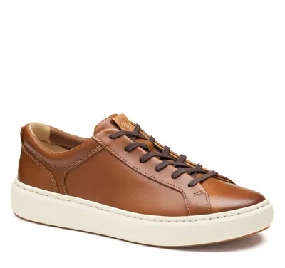 Johnston & Murphy Men's Mayhew Lace To Toe Sneaker Shoe In Brown