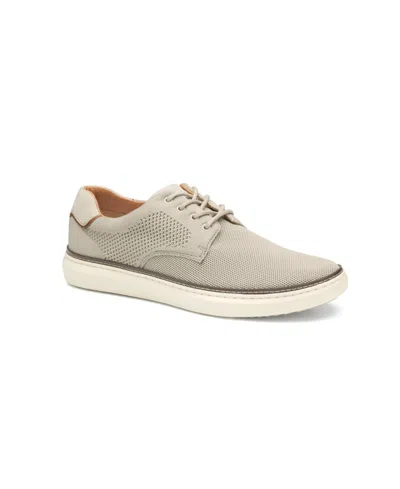 Johnston & Murphy Men's Mcguffey 2 Knit Plain Toe Sneaker In Beige Knit