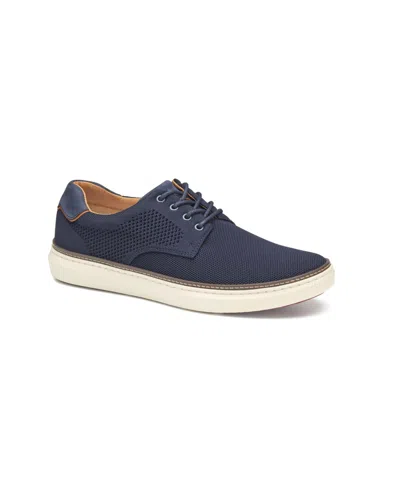 Johnston & Murphy Men's Mcguffey 2 Knit Plain Toe Sneaker In Navy Knit