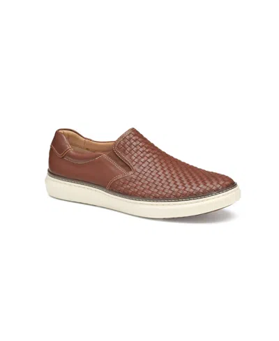 JOHNSTON & MURPHY MEN'S MCGUFFEY 2 WOVEN SLIP ON SNEAKER