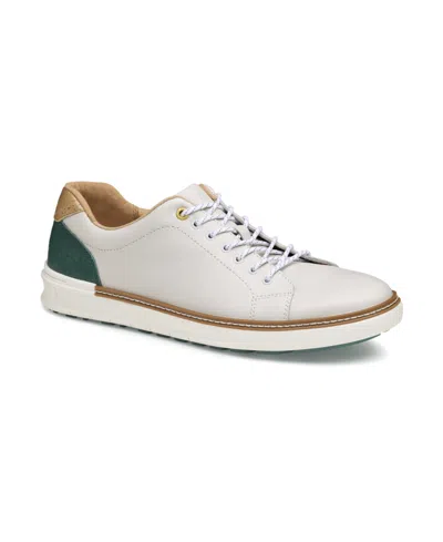 Johnston & Murphy Men's Mcguffey Gl1 Hybrid Lace-up Sneakers In White