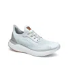 Johnston & Murphy Miles Knit Sneaker In Light Gray