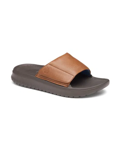 Johnston & Murphy Men's Oasis Slide Sandals In Tan