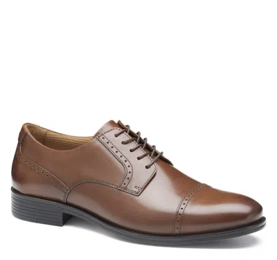 Johnston & Murphy Men's Reeve Cap Toe Dress Casual Lace-up Shoe In Brown