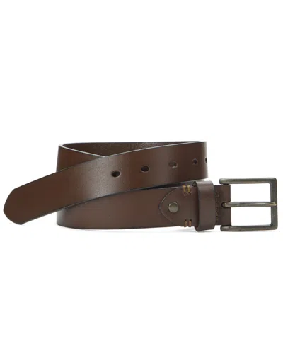 Johnston & Murphy Men's Rivet Belt In Brown
