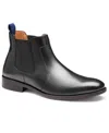 Johnston & Murphy Men's Slip-on Reeve Chelsea Boots In Black