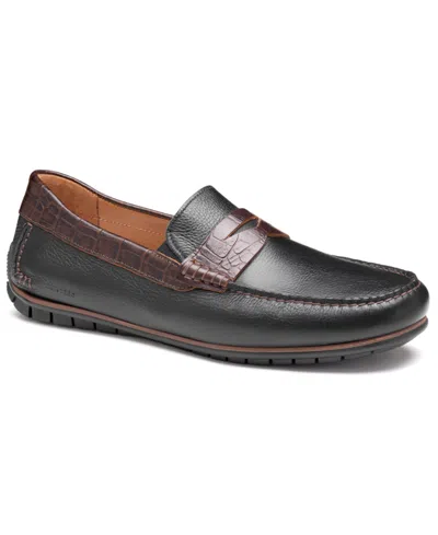 JOHNSTON & MURPHY MEN'S SLIP-ON ROUND TOE SHOE