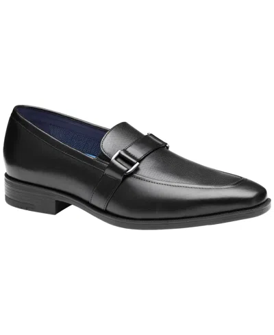 Johnston & Murphy Men's Slip-on Loafers In Black