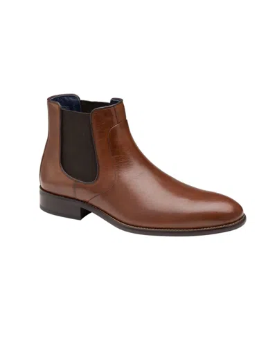 Johnston & Murphy Men's Stockton Chelsea Boots In Tan
