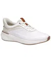 Johnston & Murphy Surge Knit U-throat Sneaker In White