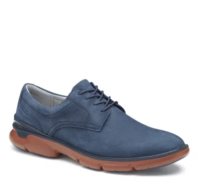 Johnston & Murphy Men's Trevor Plain Toe Shoe In Blue