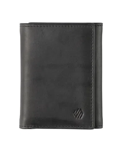 Johnston & Murphy Men's Tri-fold Wallet In Black