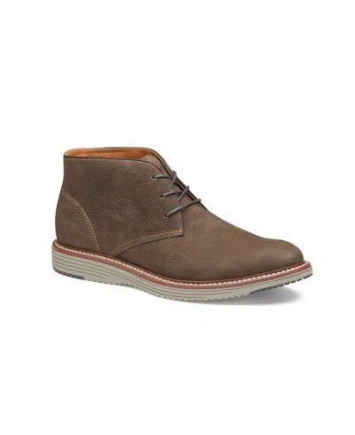 Johnston & Murphy Men's Upton Chukka Boots In Brown Nubuck