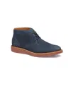 Johnston & Murphy Men's Upton Chukka Boots In Navy Nubuck