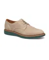 Johnston & Murphy Upton Plain Toe Derby In Taupe