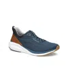 Johnston & Murphy Men's Waterproof Tr4-sport Hybrid Shoes In Navy Waterproof Knit