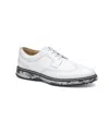 Johnston & Murphy Men's Waterproof Upton Gl3 Luxe Hybrid Shoes In White Waterproof Leather