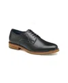 Johnston & Murphy Raleigh Xc Flex Plain Toe Derby In Black