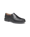 Johnston & Murphy Stanton Runoff Xc4® Waterproof Bike Toe Slip-on In Black Full Grain Leather