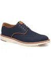 JOHNSTON & MURPHY MENS CASUAL ALMOND TOE OXFORDS