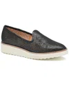 Johnston & Murphy Mitzi Suede Slip On In Black