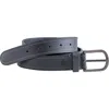 Johnston & Murphy Multitopstitch Leather Belt In Blue