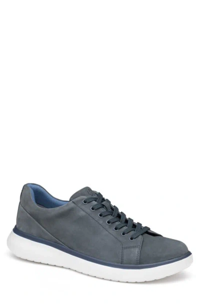 Johnston & Murphy Oasis Lace-to-toe Sneaker In Navy Nubuck