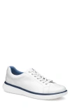 Johnston & Murphy Oasis Lace-to-toe Sneaker In White