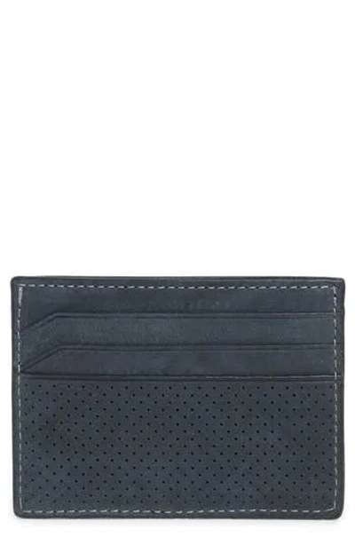 Johnston & Murphy Oil Tanned Leather Weekend Card Case