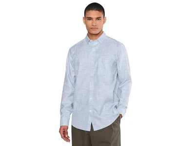 Johnston & Murphy Ovation Non-iron Dress Shirt In Gray