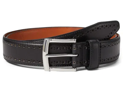 Johnston & Murphy Perfed Edge Men's Belts Black: 38