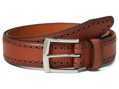 Johnston & Murphy Perfed Edge Men's Belts Tan: 44 In Brown