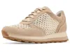 Johnston & Murphy Piper Knit Panel Sneaker In Neutral