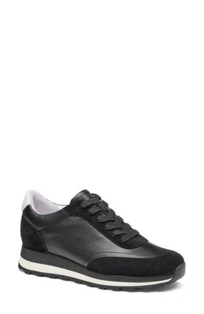 Johnston & Murphy Piper T-toe Sneaker In Black