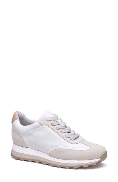 Johnston & Murphy Piper T-toe Sneaker In White