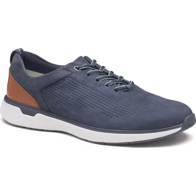 Johnston & Murphy Prentiss 2 Waterproof Sneaker In Blue