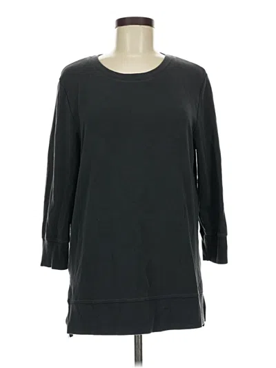 Pre-owned Johnston & Murphy Pullover Sweater In Black