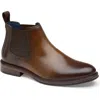 Johnston & Murphy Men's Xc Flex Raleigh Chelsea Boots Men's Shoes In Tan