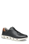 Johnston & Murphy Reactivate Sneaker In Black Full Grain