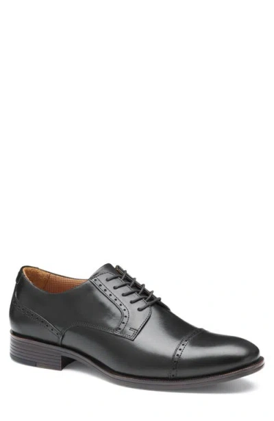 Johnston & Murphy Reeve Cap Toe Derby In Multi