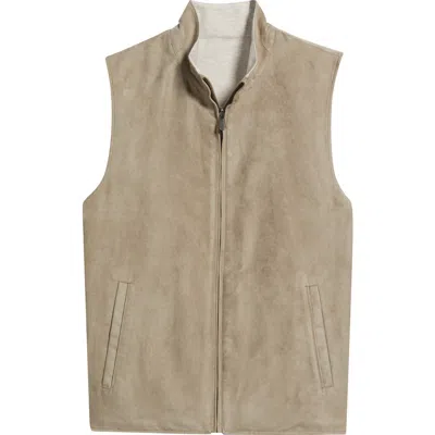Johnston & Murphy Reversible Faux Suede Vest