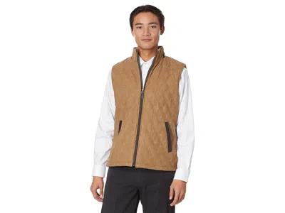 Johnston & Murphy Reversible Vest In Brown