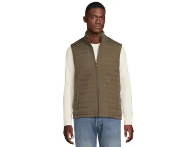 Johnston & Murphy Reversible Vest In Brown