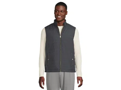 Johnston & Murphy Reversible Vest In Black