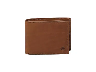 Johnston & Murphy Rhodes 2-in-1 Billfold Wallet Wallet Handbags Tan Full Grain: One Size In Brown