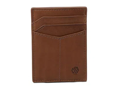 Johnston & Murphy Rhodes Front Pocket Wallet Wallet Handbags Tan Full Grain: One Size In Brown