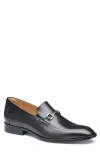 Johnston & Murphy Richland Bit Loafer In Black Full Grain