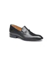 Johnston & Murphy Richland Bit Loafer In Black Full Grain